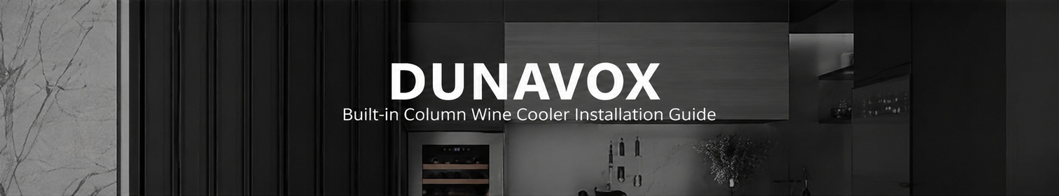 DUNAVOX ankastre şarap dolabı yerleştirme rehberi